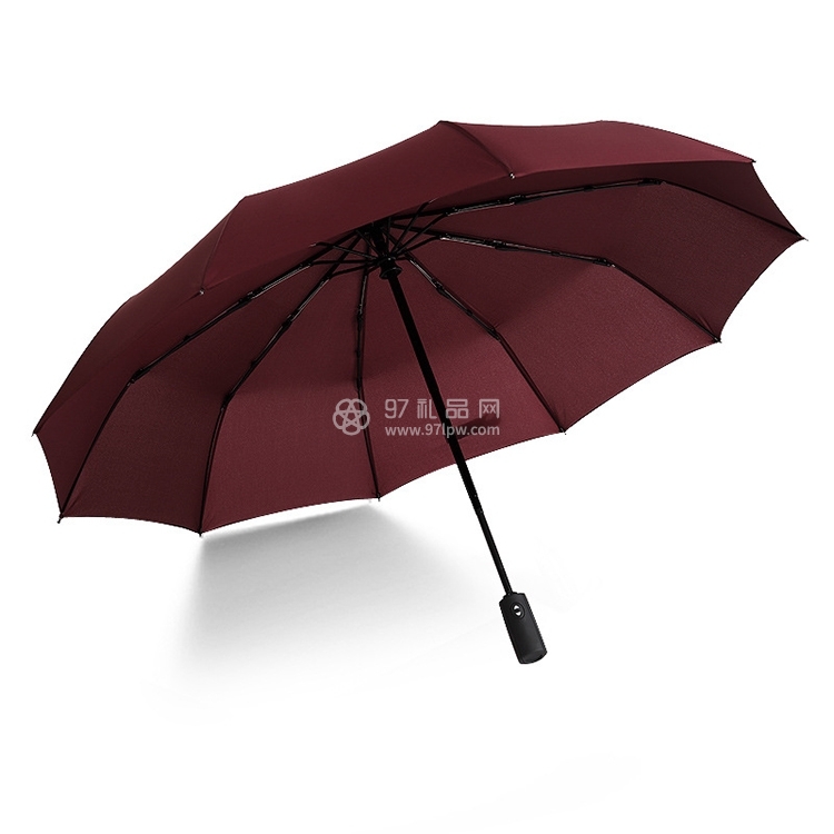 全自动雨伞定制logo