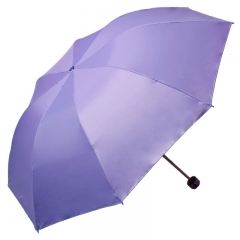 三折银胶防紫外线太阳伞晴雨伞定制定做印刷LOGO