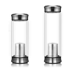 双层透明玻璃杯耐热广告杯礼品杯可订制