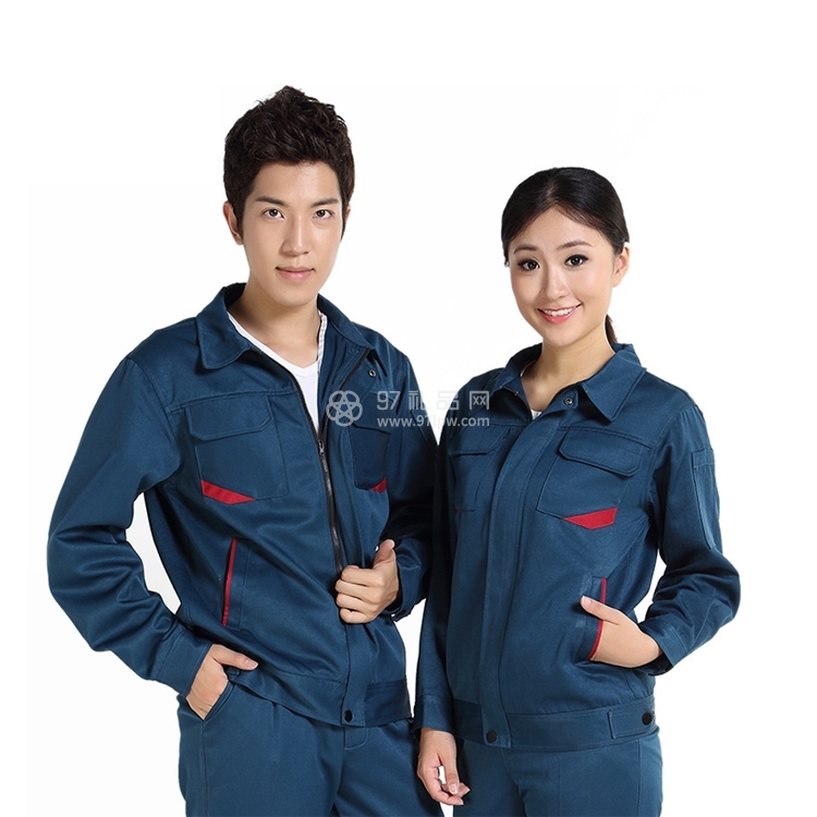 长袖工作服劳保工衣秋冬建筑清洁环卫汽修定做新款现货装订制厂地