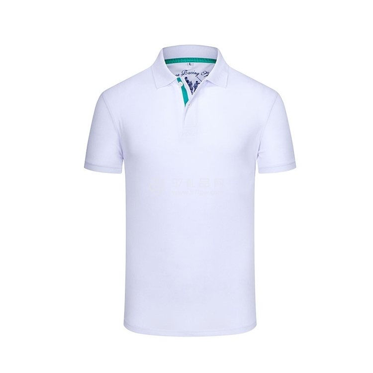 企业翻领polo衫短袖t恤纯棉工衣定制工作服广告文化衫印LOGO绣字