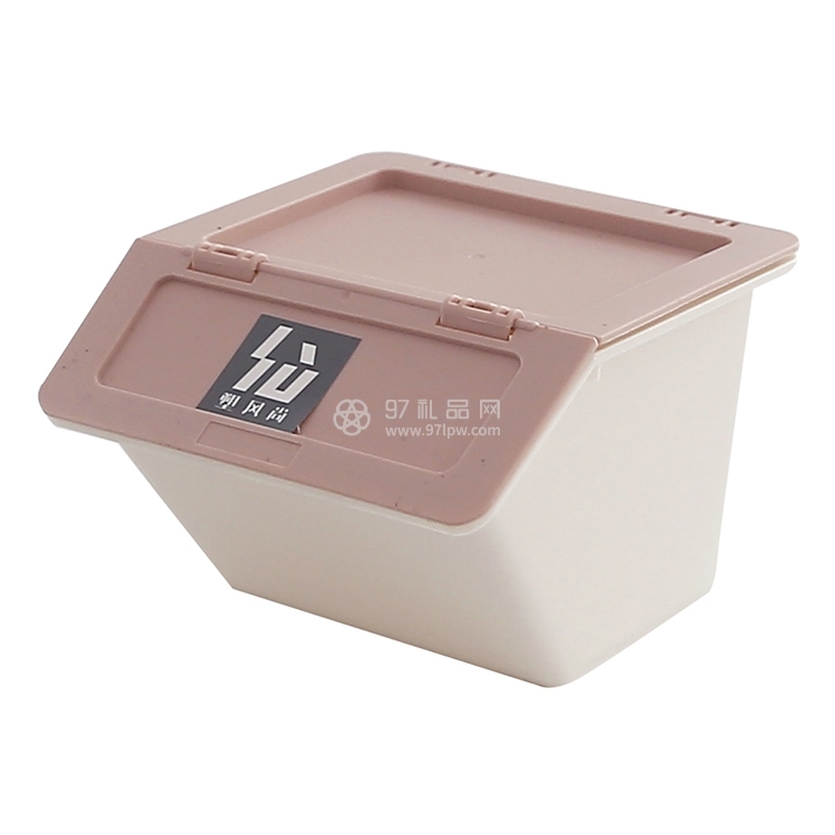 纯色塑料收纳盒