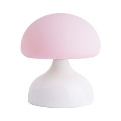 天蜗蘑菇小夜灯 USB智能创意硅胶拍拍灯