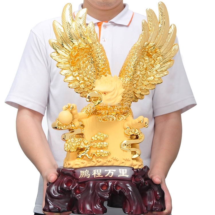 大展宏图鹰摆件