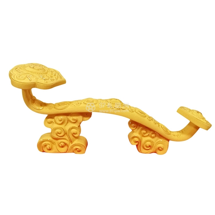 如意绒沙金摆件