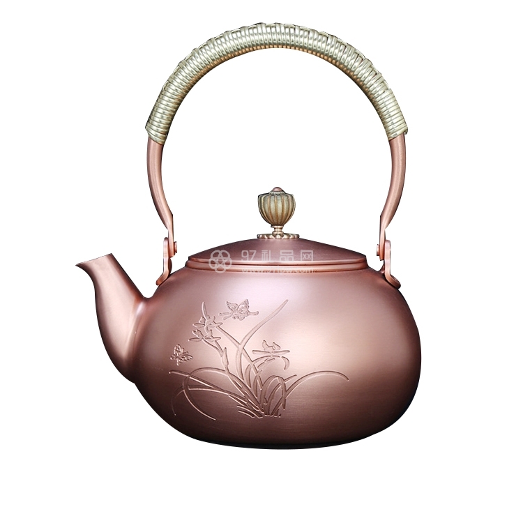 手工紫铜茶壶铜器紫砂茶壶