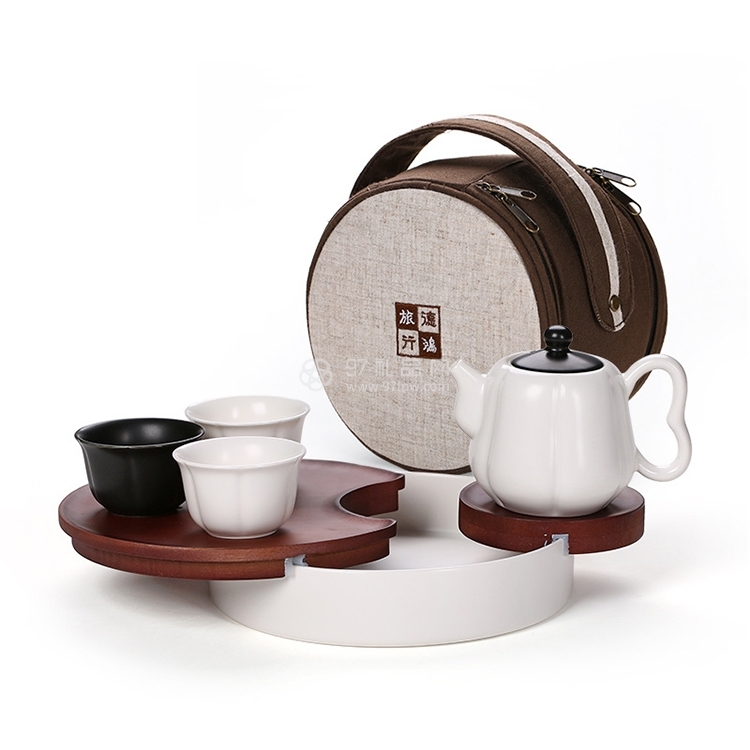 一壶三杯旅行茶具套装功夫茶具套装 商务礼品
