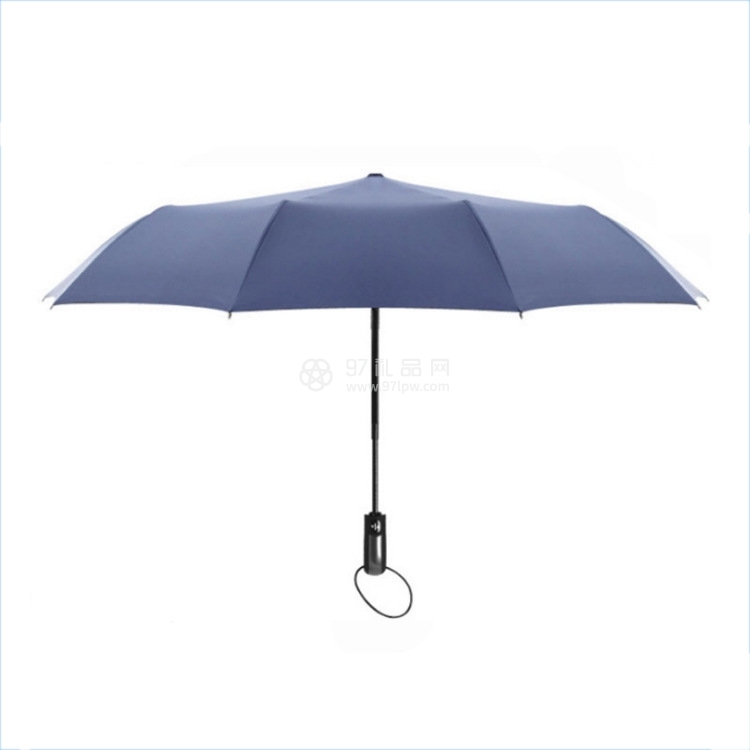 十骨全自动超大双人定做工厂直销可印logo折叠广告伞全自动雨伞