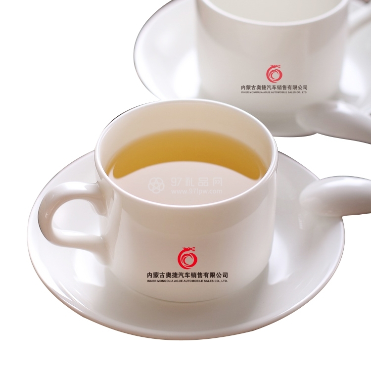 汽车礼品定制奥捷汽车咖啡套杯案例