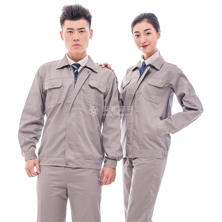 车间耐磨劳保工作服套装秋冬加厚长袖工装定做厂服电焊劳保服logo定制