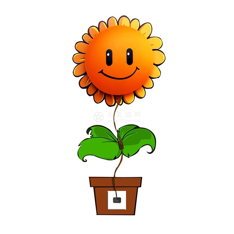 卡通花颜墙纸壁灯夜灯