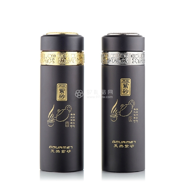 不锈钢保温杯广告紫砂杯定制LOGO