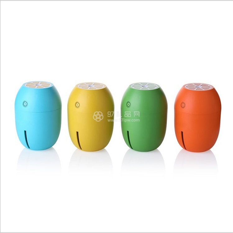加湿器柠檬款 usb雾化器厂家直销办公桌面车载空气加湿器创意礼品