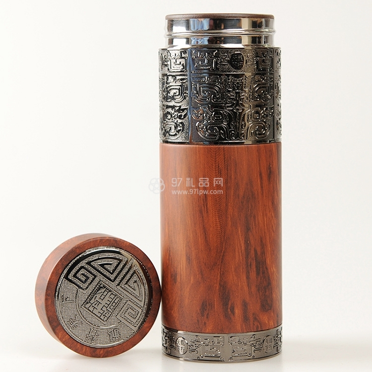 高档紫砂保温杯茶杯商务办公礼品杯刻字定制LOGO