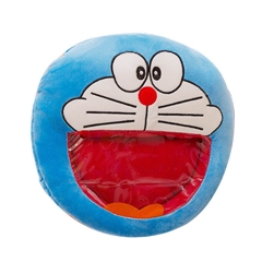 龙猫可视暖手抱枕毛绒玩具创意生日礼物公司礼品定制logo