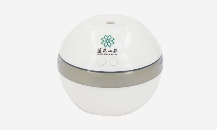 莲花山庄迷你USB加湿器定制案例