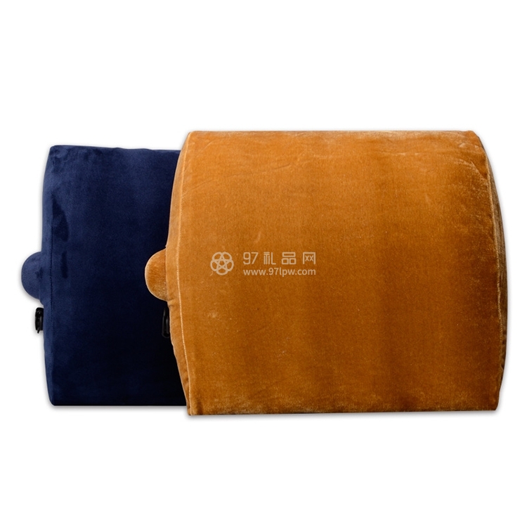 旅游旅行便携式充气靠垫 办公白领午睡靠枕