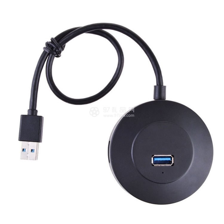 USB3.0HUB 4口分线器 3.0集线器 3.0HUB扩展器带3.5DC供电