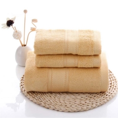 竹纤维毛巾柔软吸加厚家用面巾礼品浴巾
