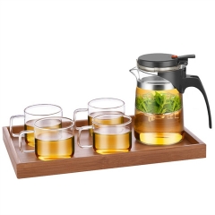 飘逸杯玻璃茶具整套 煮茶器耐热耐高温烧水过滤茶壶功夫茶杯