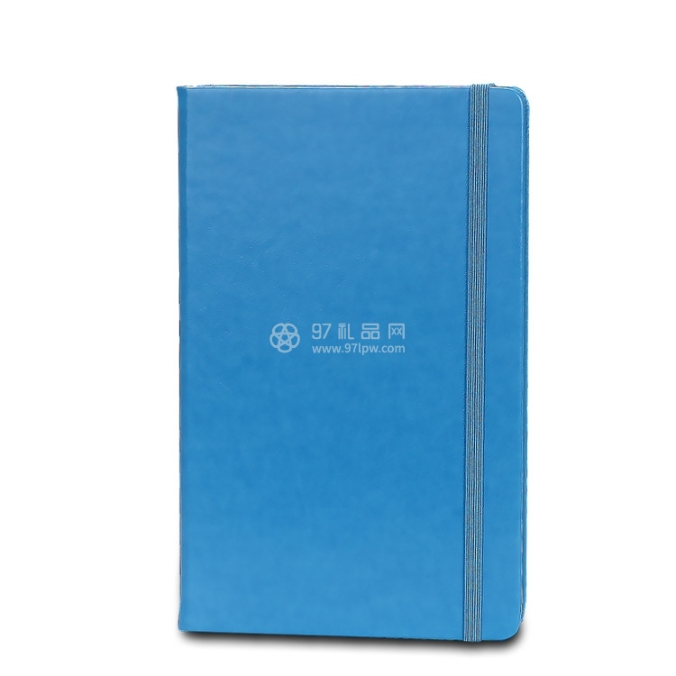 定制PU皮面笔记本多色可选平装手账本方格内芯可印LOGO