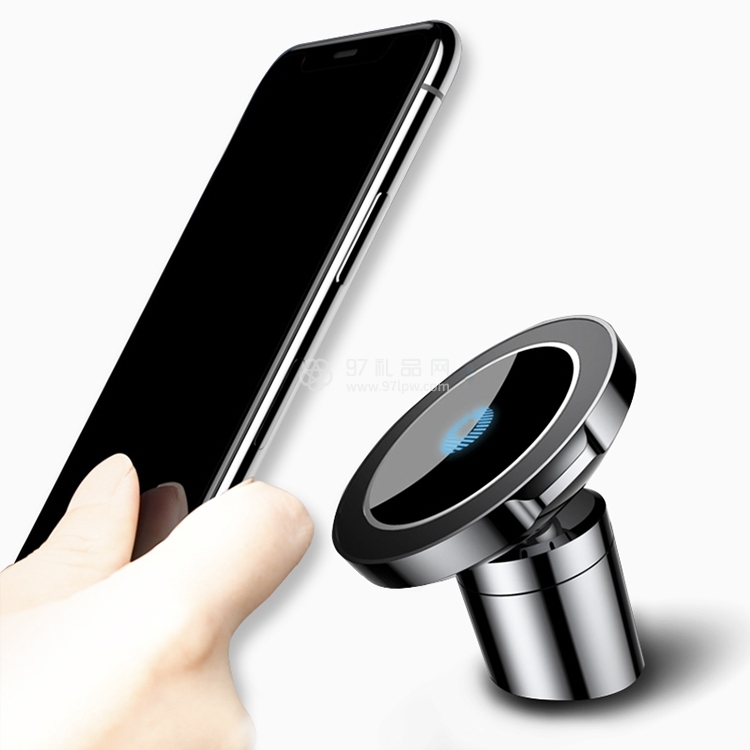 iPhoneX无线充电器车载手机架支车充苹果8快充