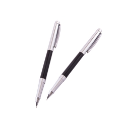 可订做刻LOGO印刷广告 新款不锈钢金属钢笔 办公钢笔860