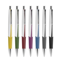 礼品定制广告笔 按动签字笔logo印刷批发黑色中性笔0.5mm