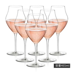 波米欧利inalto高端透亮水晶玻璃高脚 红酒杯