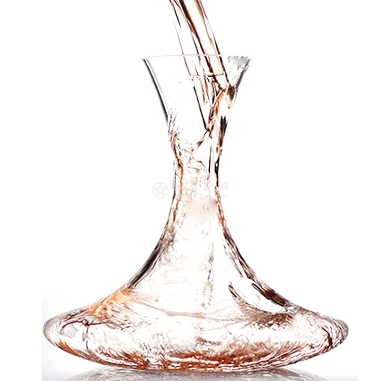 斜切口水晶玻璃名酒醒酒器