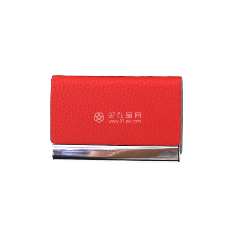 定制款仿皮名片盒新颖精致名片盒办公专用名片发放盒厂家定制