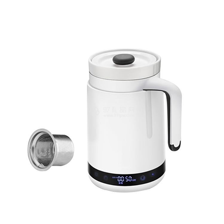 电热养生杯陶瓷迷你加热煮粥热牛奶杯电热水杯电炖杯