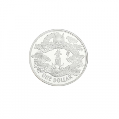周年纪念纯足银银条金条定制纪念币定制