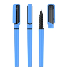 塑料广告中性笔 0.5mm黑色水笔