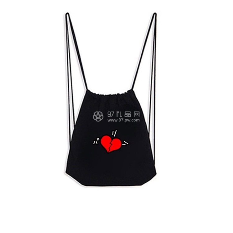 束口抽绳 环保袋 购物带帆布袋印花可定制LOGO
