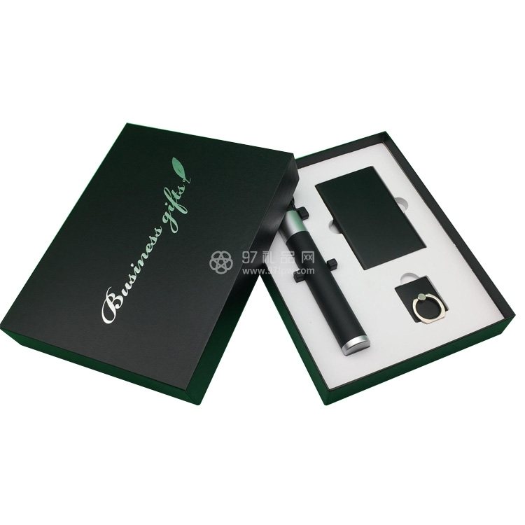 手机自拍神器  移动充电宝 指环扣 蓝牙通用型商务套装  可定制logo