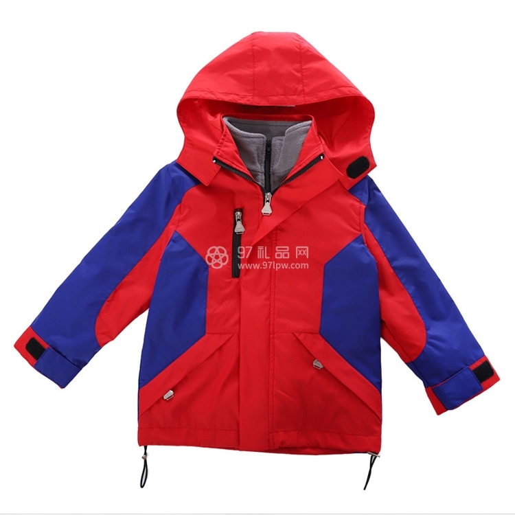 小学生班服冲锋衣套装幼儿园儿童校服春秋装 克定制LOGO