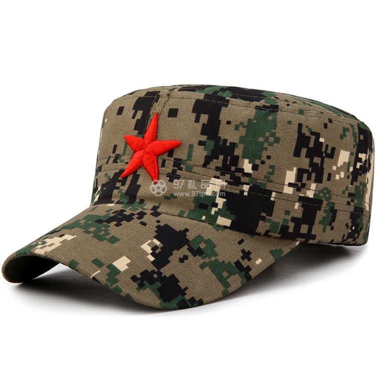 迷彩服帽学生企业团队军训帽可定制logo