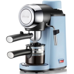 小熊咖啡机可打奶泡高压萃取家用办公室煮咖啡机 可定制LOGO