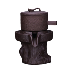 创意石磨自动茶具套装  半自动泡茶器陶瓷功夫茶具 可定制LOGO