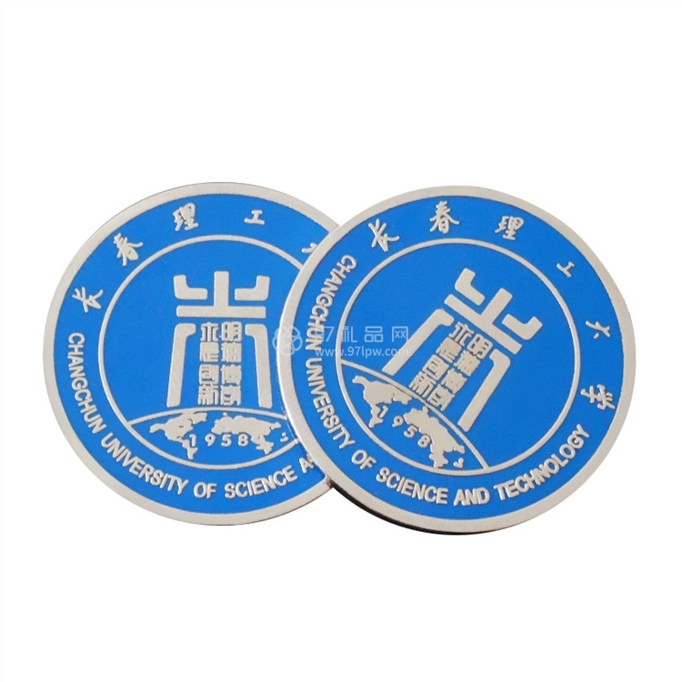 定做金属珐琅胸章 学校校徽 公司胸牌活动企业周年庆徽章定制