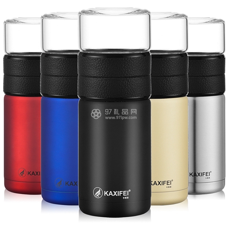 茶水分离泡茶保温杯 便携商务保温杯