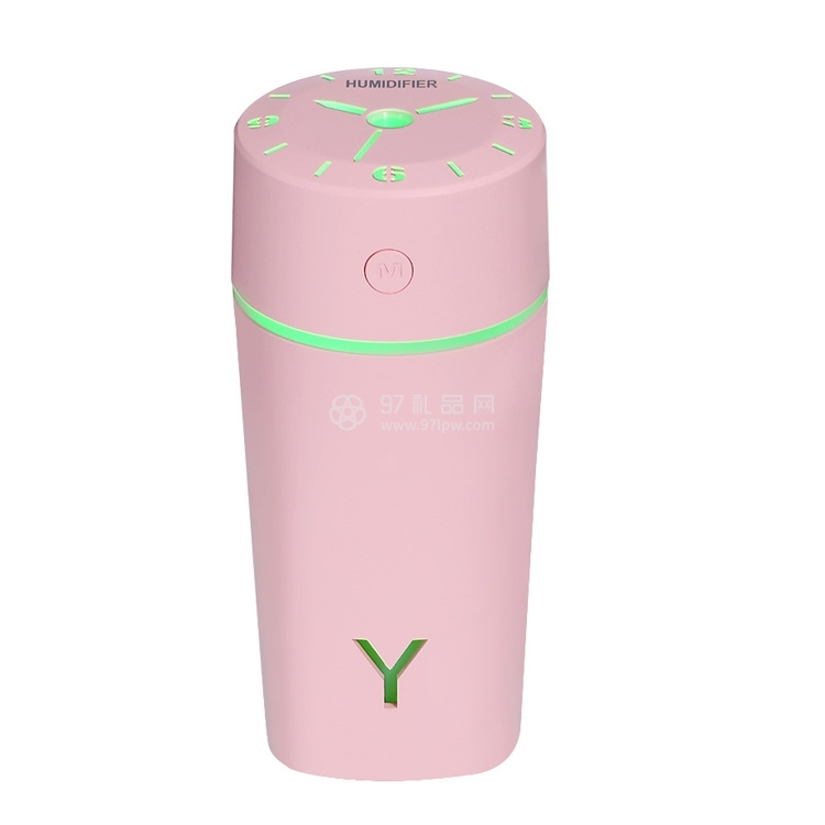 时间加湿器 小型车载USB迷你加湿器桌面办公室学生礼品